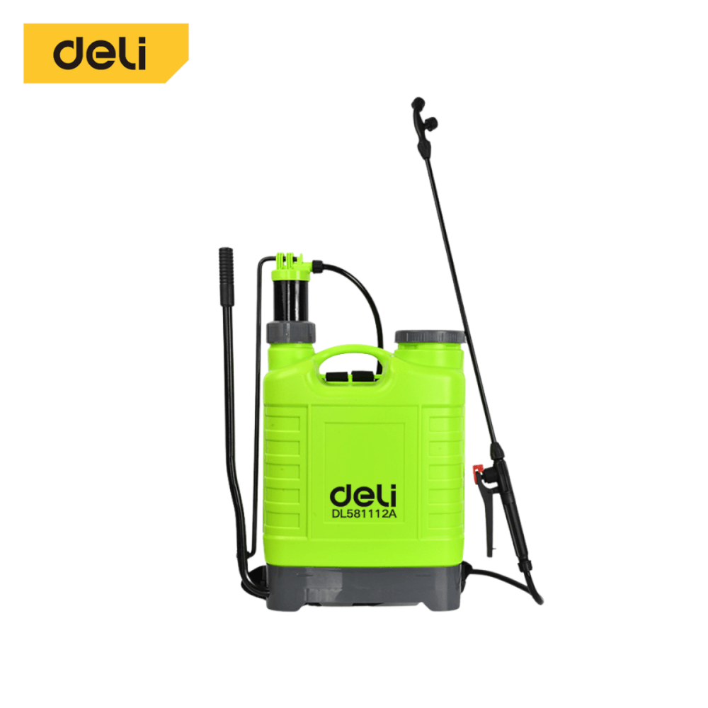 ถังพ่นแบบสะพายหลัง DELI EDL581112A-GN-01 12ลิตร สีเขียว